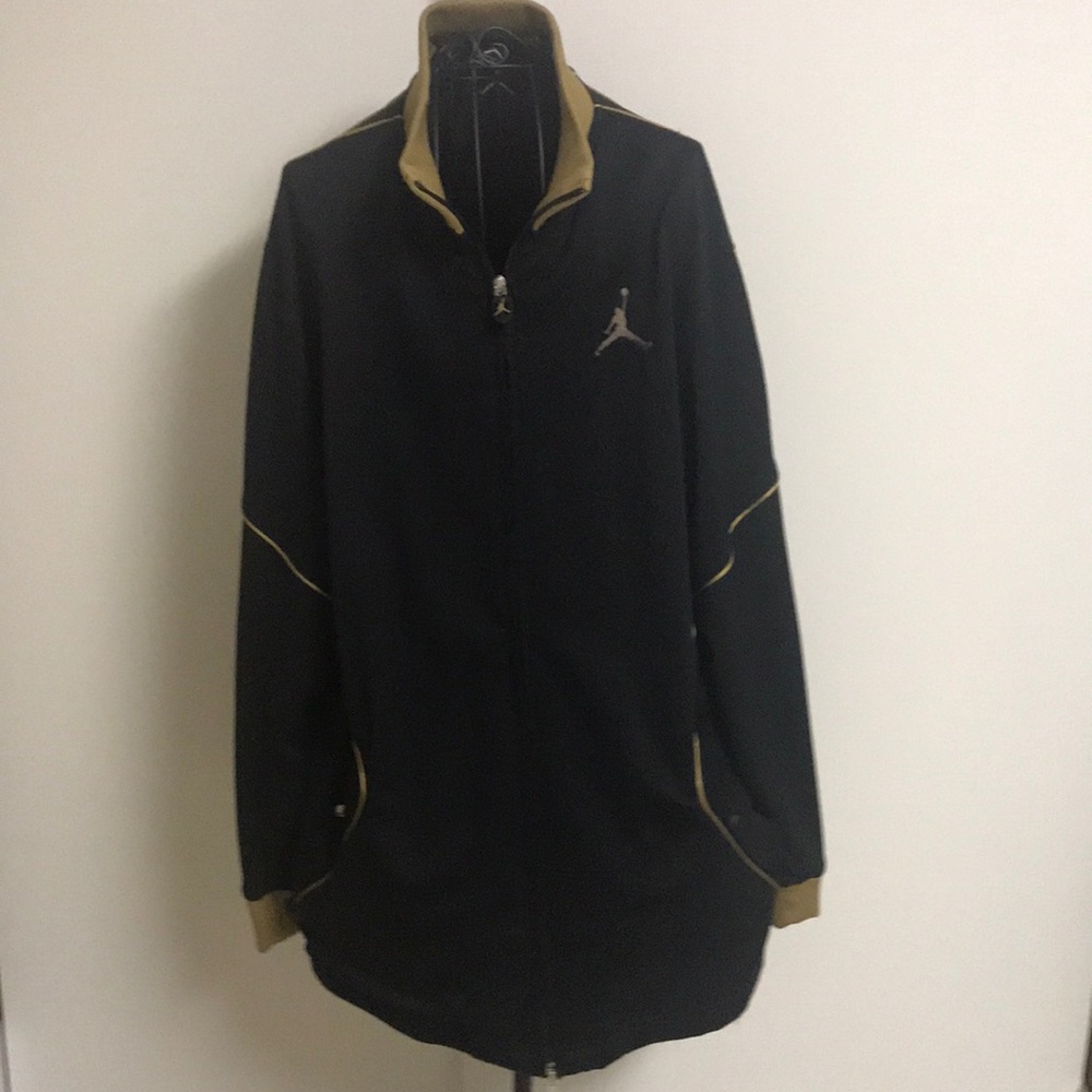 Black/Gold Air Jordan Light Jacket